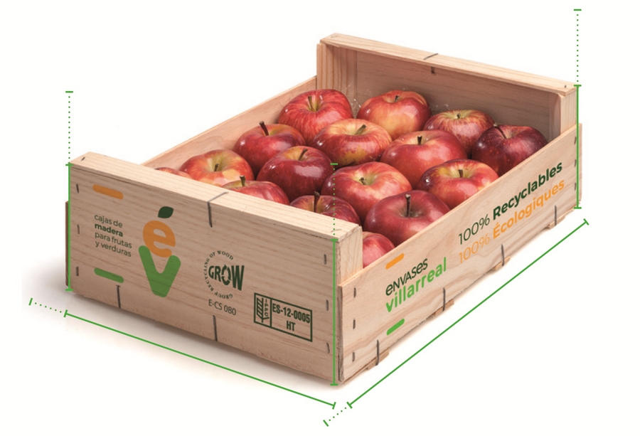 wooden crates for fruits 