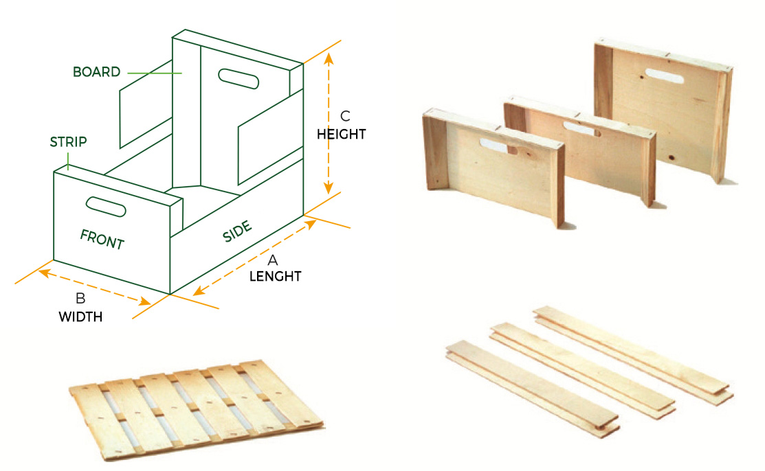 wooden crate